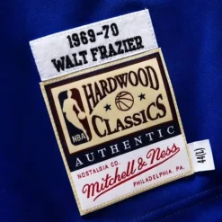 Authentic Jersey New York Knicks 1969-70 Walt Frazier