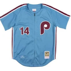 Authentic Jersey Philadelphia Phillies 1980 Pete Rose