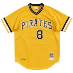 Authentic Jersey Pittsburgh Pirates Road World Series 1979 Willie Stargell