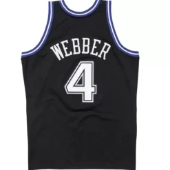Authentic Jersey Sacramento Kings Road 1998-99 Chris Webber