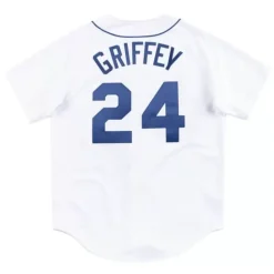 Authentic Jersey Seattle Mariners Home 1989 Ken Griffey Jr.