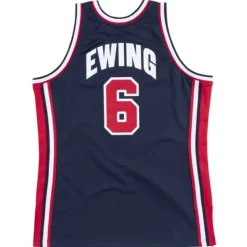 Authentic Jersey Team Usa 1992 Patrick Ewing