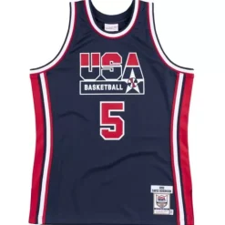 Authentic Jersey Team Usa 1992 David Robinson