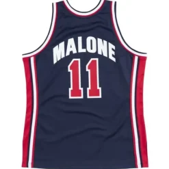 Authentic Jersey Team Usa 1992 Karl Malone