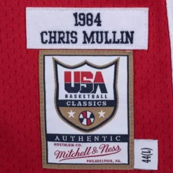 Authentic Jersey Team Usa 1984 Chris Mullin