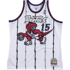 Authentic Jersey Toronto Raptors Home 1998-99 Vince Carter