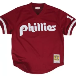 Authentic John Kruk Philadelphia Phillies 1991 Pullover Jersey