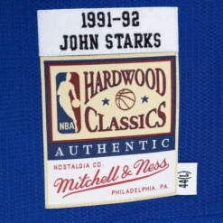 Authentic John Starks New York Knicks 1991-92 Jersey
