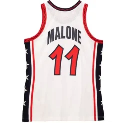Authentic Karl Malone Team Usa Mens 1996-97 Jersey