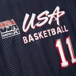 Authentic Karl Malone Team Usa Mens 1996-97 Jersey