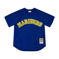 Authentic Ken Griffey Jr Seattle Mariners 1991 Pullover Jersey