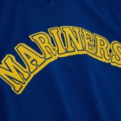 Authentic Ken Griffey Jr Seattle Mariners 1991 Pullover Jersey