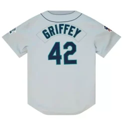 Authentic Ken Griffey Jr Seattle Mariners Home 1997 Jersey