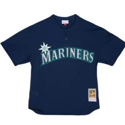 Authentic Ken Griffey Jr Seattle Mariners 1995 Pullover Jersey