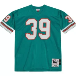 Authentic Larry Csonka Miami Dolphins Dark 1973 Jersey