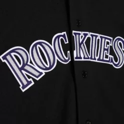 Authentic Larry Walker Colorado Rockies 2003 Bp Jersey