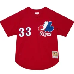 Authentic Larry Walker Montreal Expos 1989 Pullover Jersey