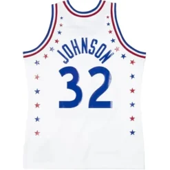 Authentic Magic Johnson All Star West 1983-84 Jersey