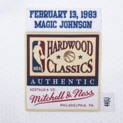 Authentic Magic Johnson All Star West 1983-84 Jersey