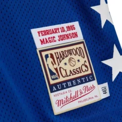 Authentic Magic Johnson All Star West 1985-86 Jersey