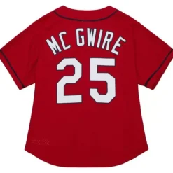 Authentic Mark Mcgwire St. Louis Cardinals 1998 Bp Jersey