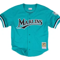 Authentic Mesh Bp Jersey Florida Marlins 1995 Andre Dawson