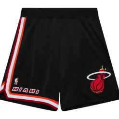 Authentic Miami Heat Dark Hwc 2013-14 Shorts
