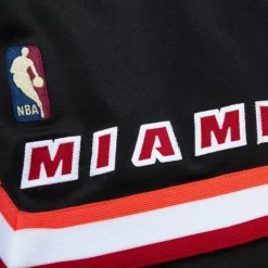 Authentic Miami Heat Dark Hwc 2013-14 Shorts