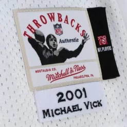 Authentic Michael Vick Atlanta Falcons 2001 Jersey