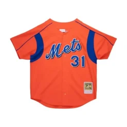 Authentic Mike Piazza New York Mets 2004 Bp Jersey