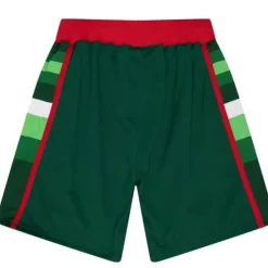 Authentic Milwaukee Bucks Road 1983-84 Shorts