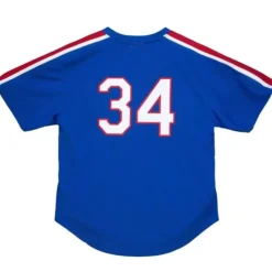 Authentic Nolan Ryan Texas Rangers 1989 Pullover Jersey