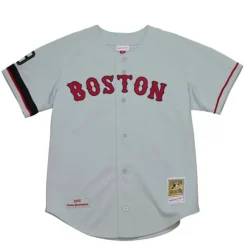 Authentic Nomar Garciaparra Boston Red Sox Road 2002 Jersey