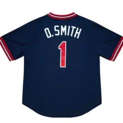 Authentic Ozzie Smith St. Louis Cardinals 1994 Pullover Jersey