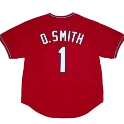 Authentic Ozzie Smith St. Louis Cardinals 1996 Pullover Jersey