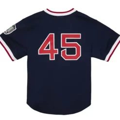 Authentic Pedro Martinez Boston Red Sox 1999 Bp Pullover Jersey