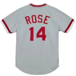Authentic Pete Rose Cincinnati Reds Road 1975 Jersey