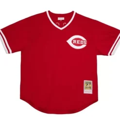 Authentic Pete Rose Cincinnati Reds 1984 Pullover Jersey