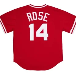 Authentic Pete Rose Cincinnati Reds 1984 Pullover Jersey