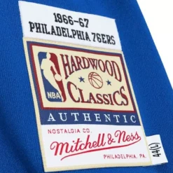 Authentic Philadelphia 76Ers 1966-67 Shooting Shirt