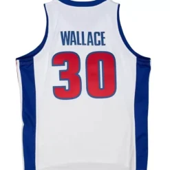 Authentic Rasheed Wallace Detroit Pistons 2003-04 Jersey