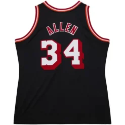 Authentic Ray Allen Miami Heat Dark Hwc 2013-14 Jersey