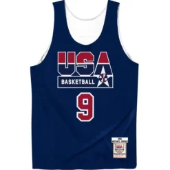 Authentic Reversible Practice Jersey Team Usa 1992 Michael Jordan