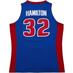 Authentic Richard Hamilton Detroit Pistons Dark Finals 2004 Jersey