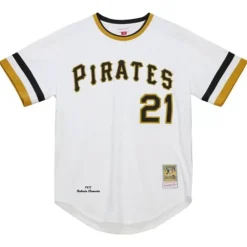 Authentic Roberto Clemente Pittsburgh Pirates Home 1971 Jersey