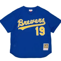 Authentic Robin Yount Milwaukee Brewers 1991 Pullover Jersey