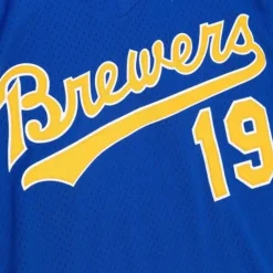 Authentic Robin Yount Milwaukee Brewers 1991 Pullover Jersey