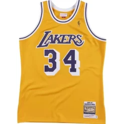 Authentic Shaquille O'Neal Los Angeles Lakers 1996-97 Jersey
