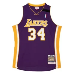 Authentic Shaquille O'Neal Los Angeles Lakers 1999-00 Jersey