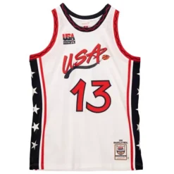 Authentic Shaquille O'Neal Team Usa Mens 1996-97 Jersey